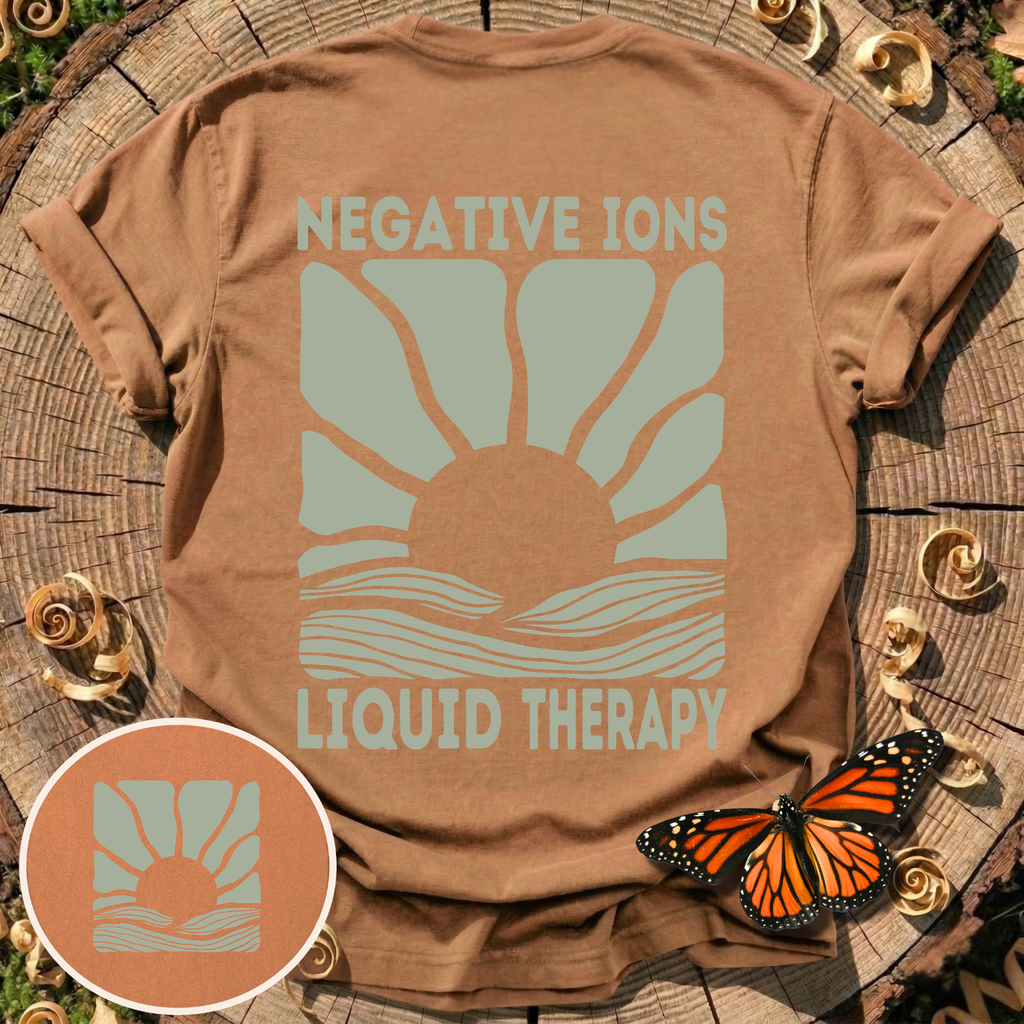 Negative Ions Liquid Therapy T-Shirt
